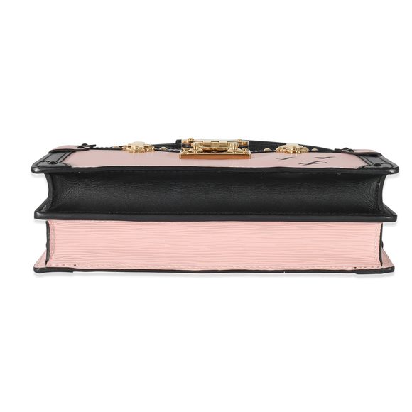 Louis Vuitton Rose Ballerine Epi Leather Trunk Clutch Shoulder Bag - Picture 5 of 8